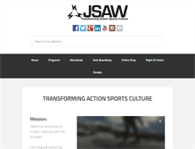 Tablet Screenshot of jsaw.org
